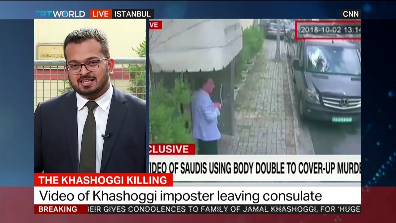 Video released of Khashoggi imposter leaving consulate