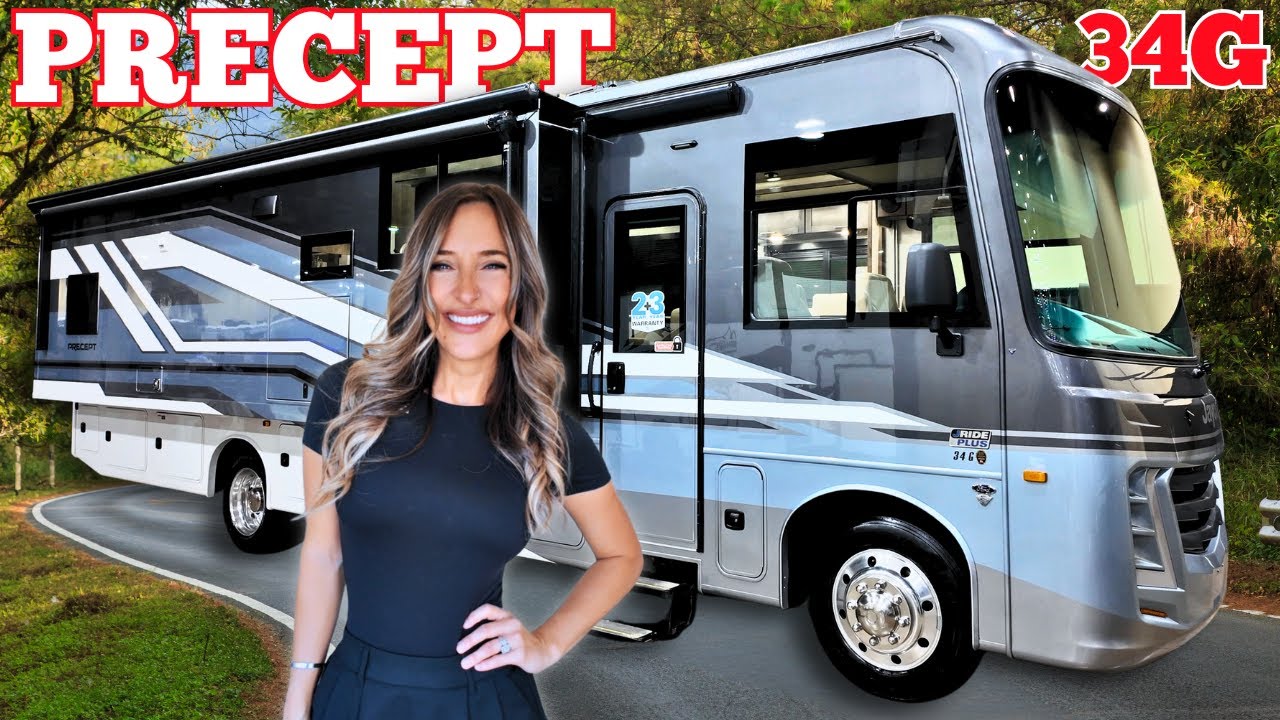 MOST WANTED RV! 2026 Jayco Precept 34G w/KIND BED is the BEST Selling Floorplan EVERYONE Wants!
