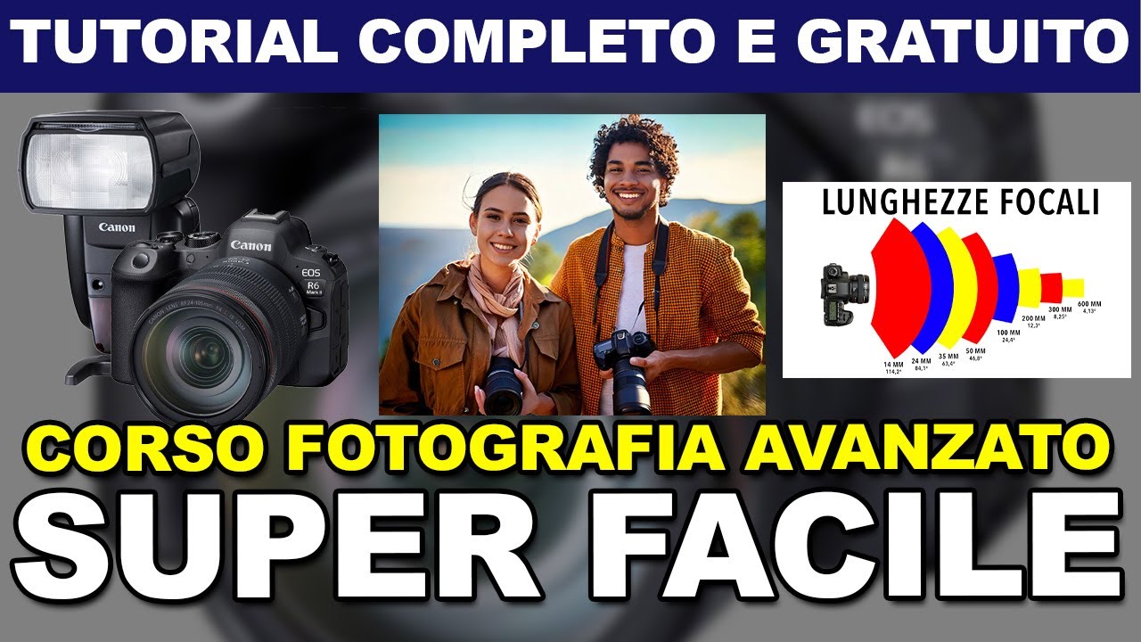 Uso del flash, leggere la luce, la post produzione e molto altro per diventare un fotografo avanzato