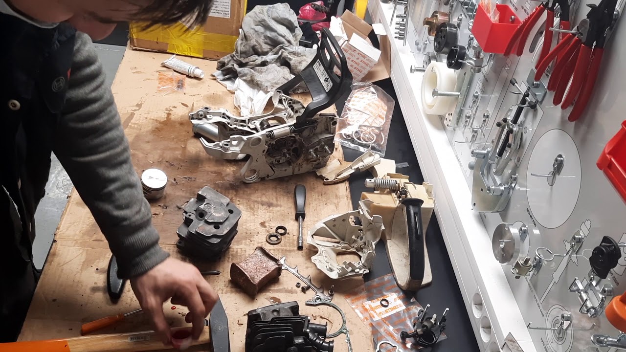 remade engine stihl ms 362