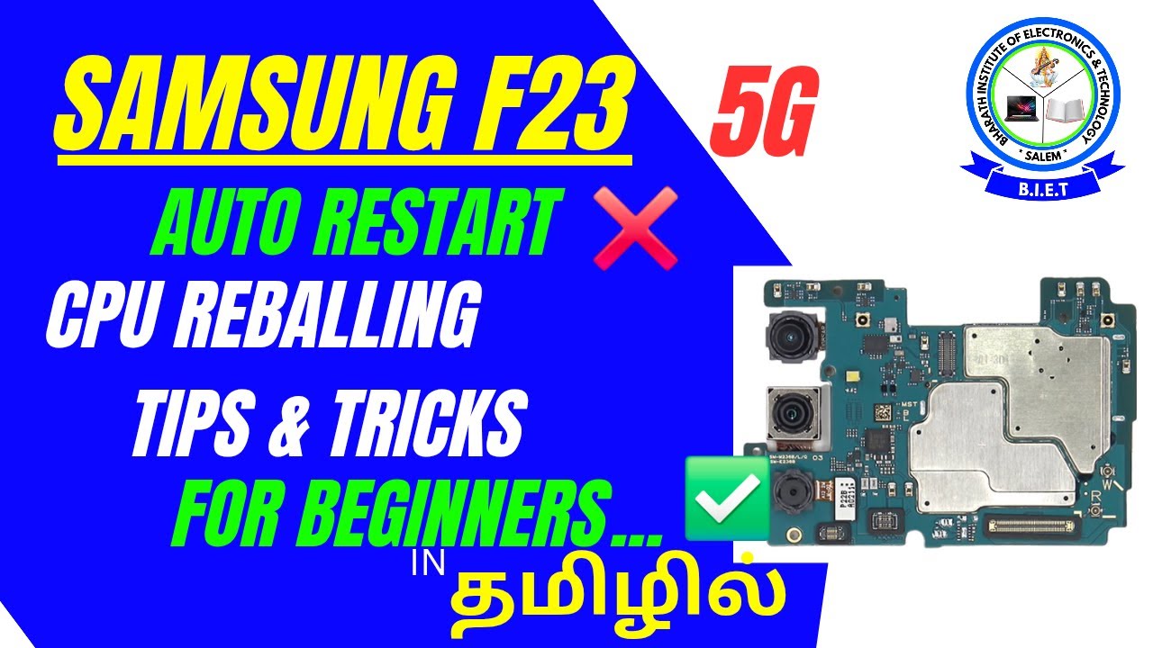 SAMSUNGF23 AUTO RESTART ,CPU REBALLING TIPS & TRICKS FOR BEGINNERS...