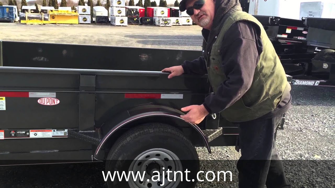 Diamond C 5x8 Dump Trailer