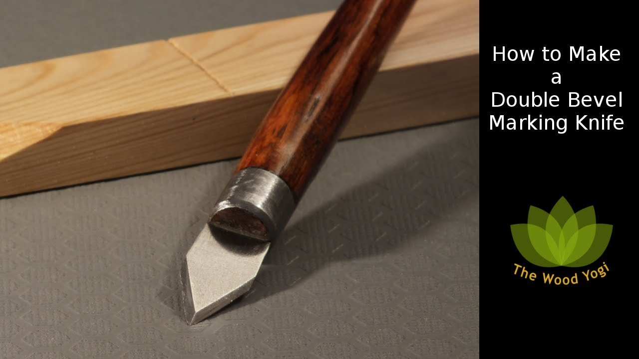 How to Make a Double Bevel Marking Knife #TOOLMake18 - HAND TOOL BUILD OFF 2018