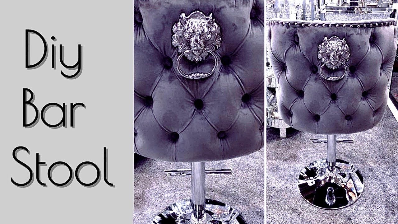 HOW TO DIY A BAR STOOL FROM AN OFFICE CHAIR! DIY BAR STOOL!