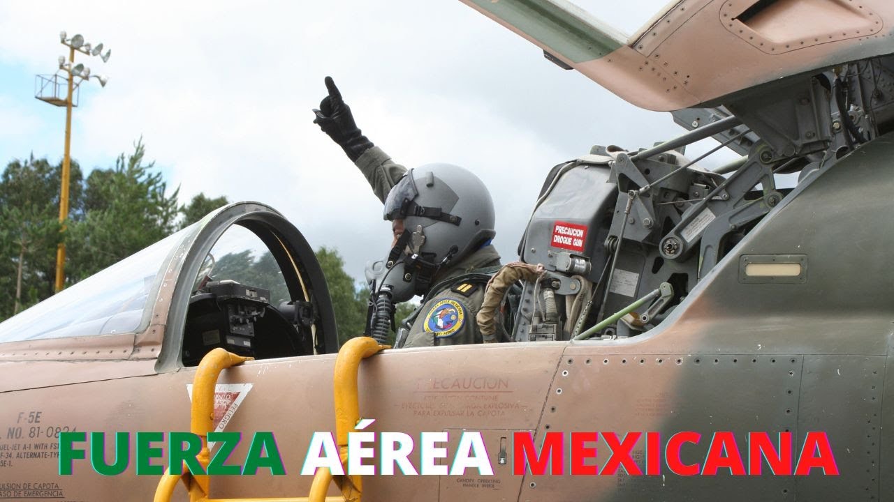 F-5E start-up | Mexican Air Force | Santa Lucia Air Base,  Encendido motores F-5E