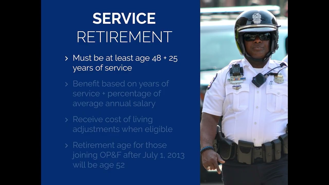 OP&F Pre-Retirement Webinar 2025