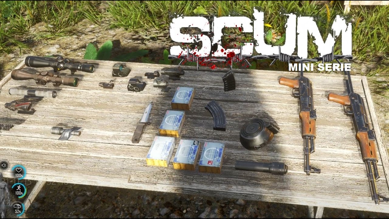 Scum Mini Serie - alle Sturmgewehre / Maschinengewehre - #Tutorial