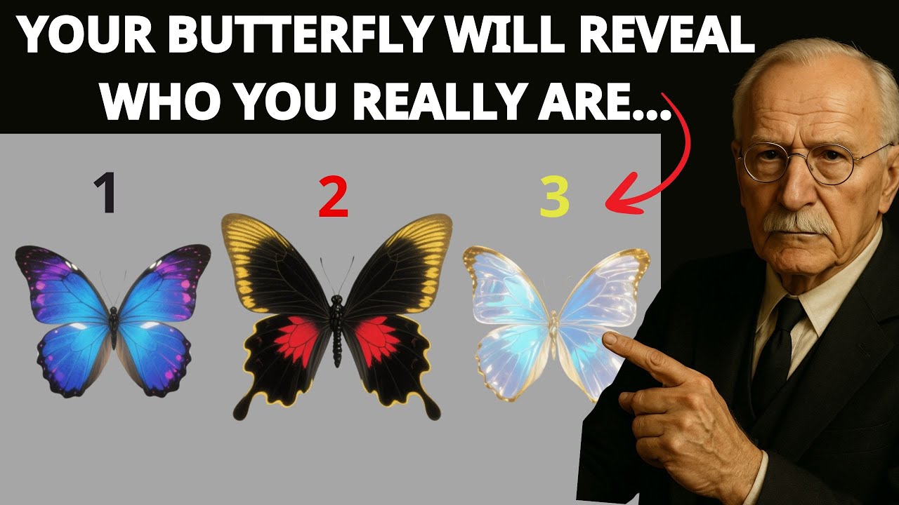 The butterfly you choose will reveal who you truly are - carl jung psychological test