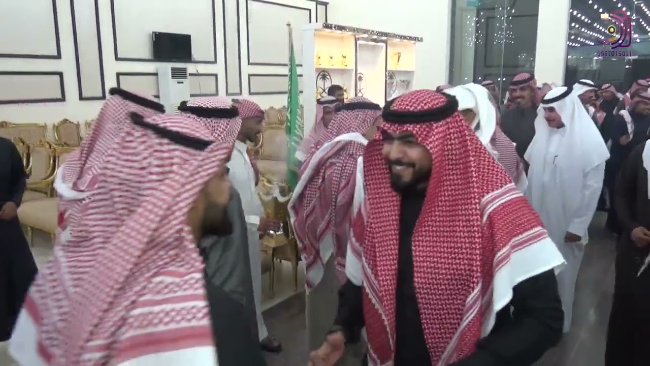 الحفل كامل :  عبد الرحمن عايد عسكر المضياني العنزي