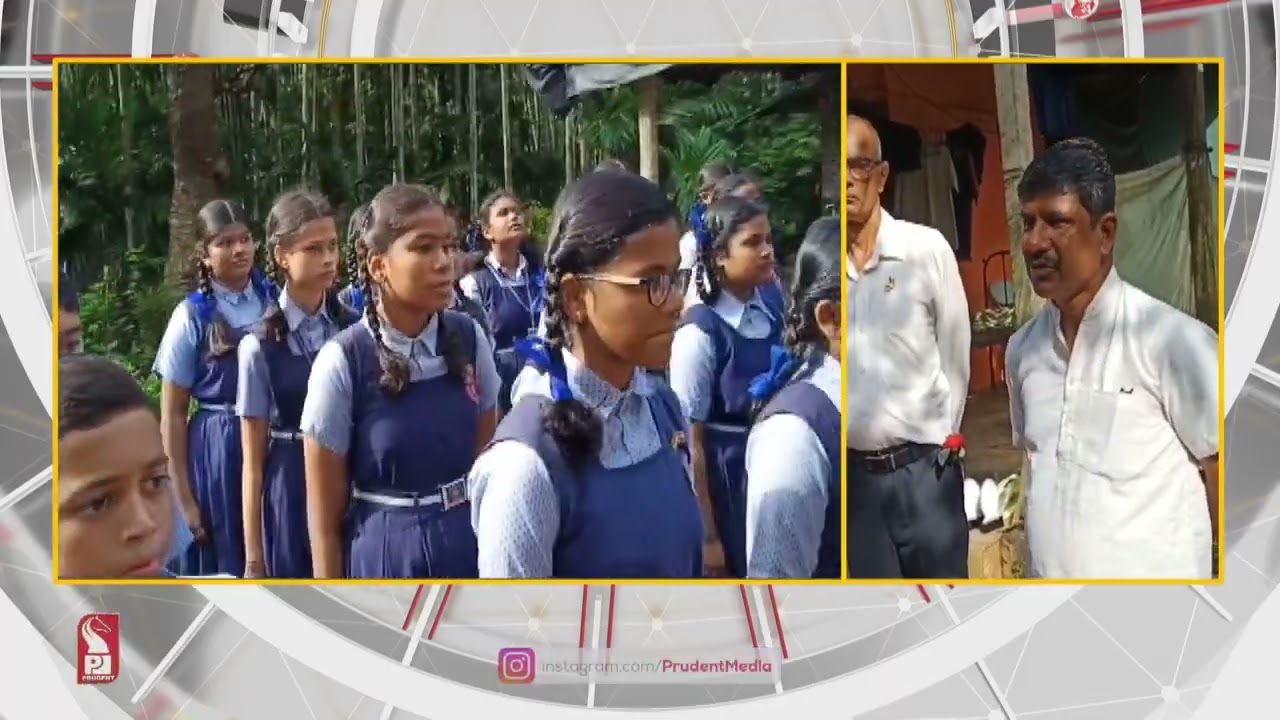 STUDENTS OF DR.KB HEDGEWAR VIDYAMANDIR SANKHALI CELEBRATE I-DAY AT JEEVAN ANAND SANSTHA