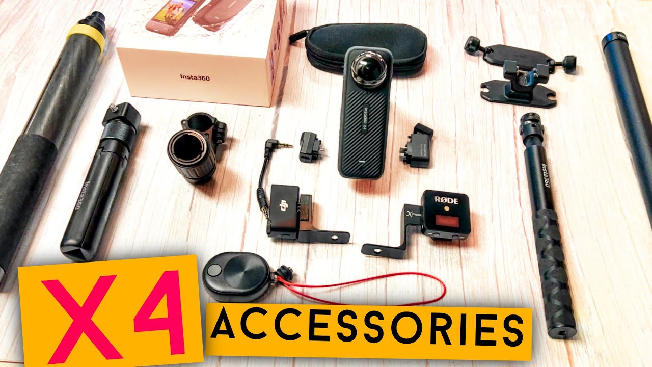 TOP Insta360 X4 accessories for Creative Shots & protection!