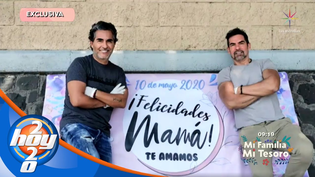 ¡Raúl y Armando Araiza sorprenden a su mamá este 10 de mayo! | Hoy