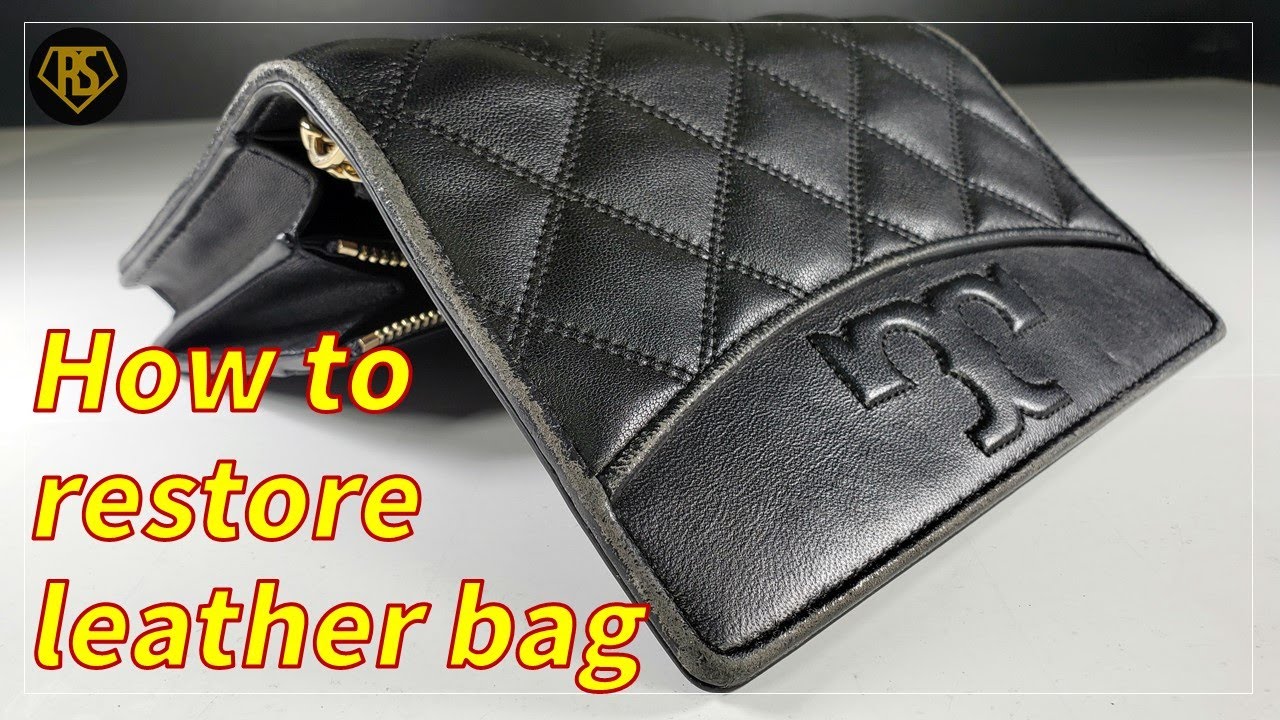 6 StepsㅣHow to restore leather bag colorㅣ가죽가방 복원ㅣDIY