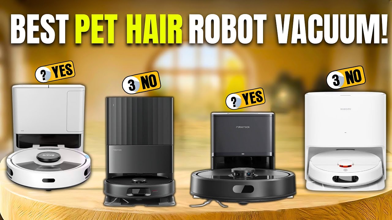 Best Robot Vacuum for Pet Hair 2026 - Our Top Picks After NEW TESTS!