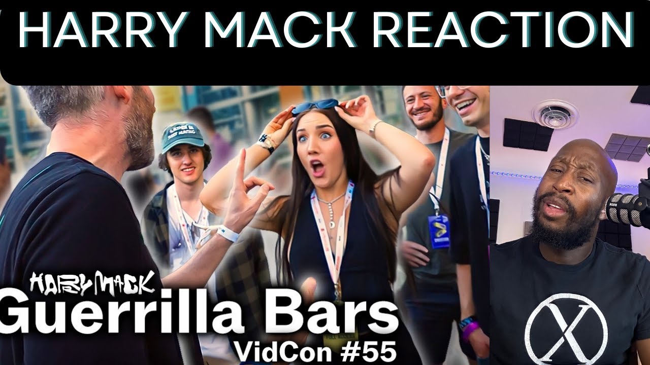 Harry Mack Guerilla Bars 55 | РЕАКЦИЯ