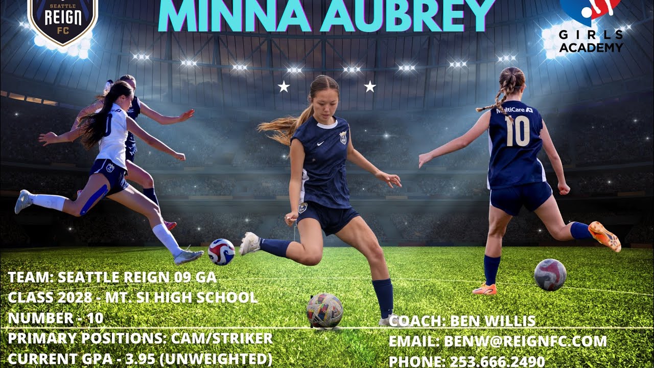 Minna Aubrey - Girls Academy League Game vs WA East Surf G09 GA 2/1/2026 