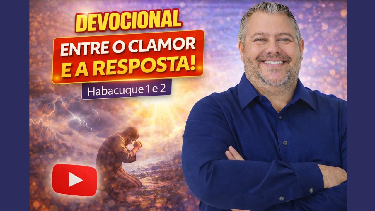 Entre o clamor e a resposta! (Habacuque 1 e 2) | Devocional Palavra Viva | Rodrigo Lourenço | 12/02