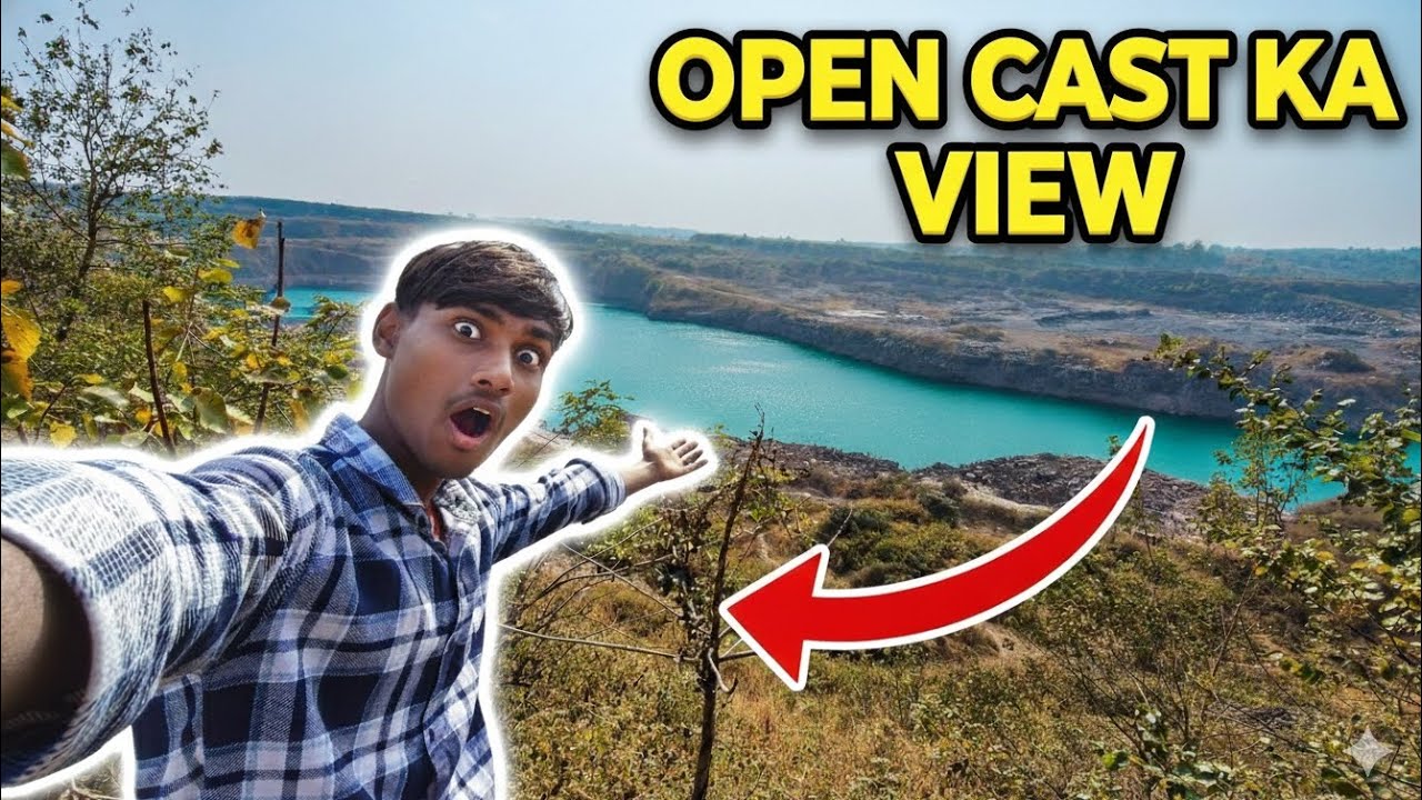 Jharkhand ki sabse sundar jagah? 😍 | Open cast adventure @OmkasafarVlogs