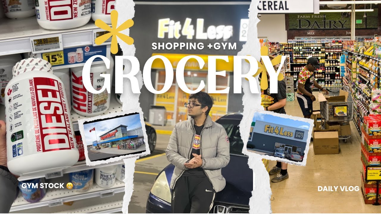 Joined a Gym in Winnipeg + Grocery Haul 🇨🇦