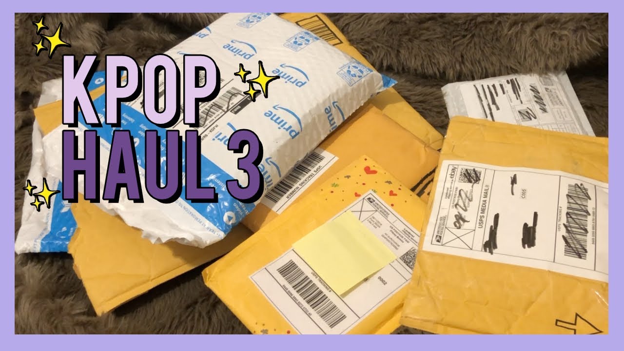 HUGE K-Pop/Photocard Unboxing & Haul # 3 | BTS & Blackpink Haul - Photocard Reveal