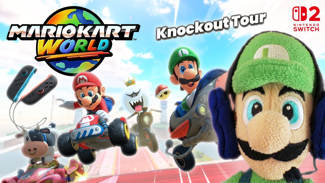 [IT'S TIME TO RACE!] Luigi Plays Mario Kart World