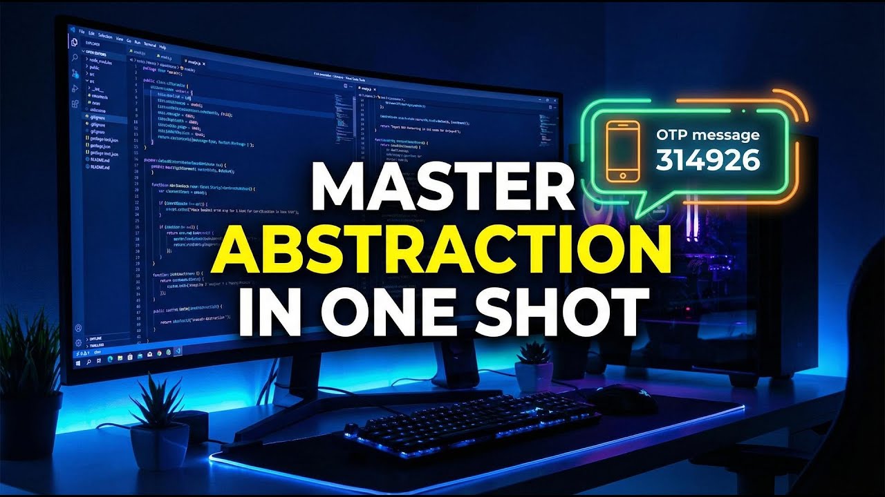 Abstraction in java | Why we need Abstraction | How to create Abstraction program | Anil Dora