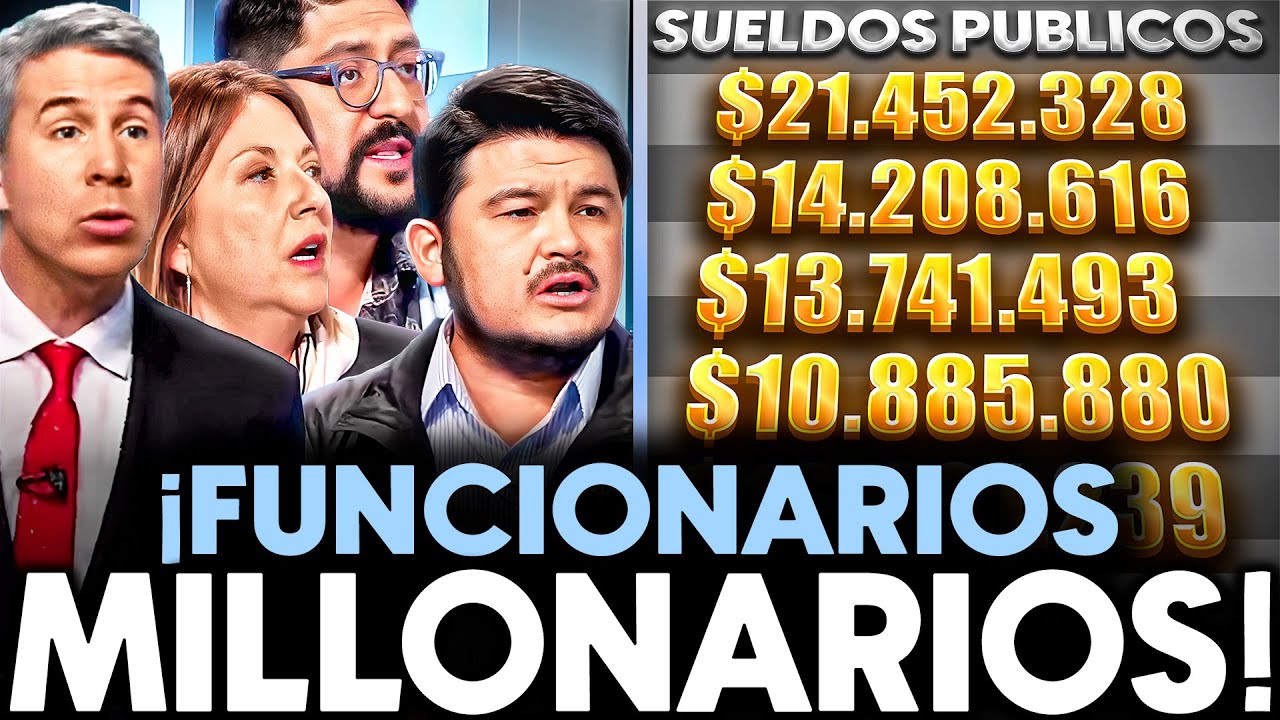 &iexcl;INCRE&Iacute;BLE! INDIGNADO GONZALO FEITO por MILLONARIOS SUELDOS de FUNCIONARIOS P&Uacute;BLICOS