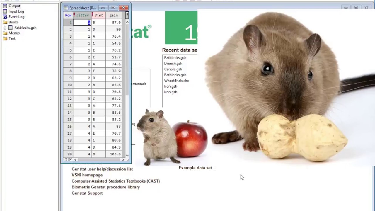 Pairwise multiple comparison tests for ANOVA using Genstat