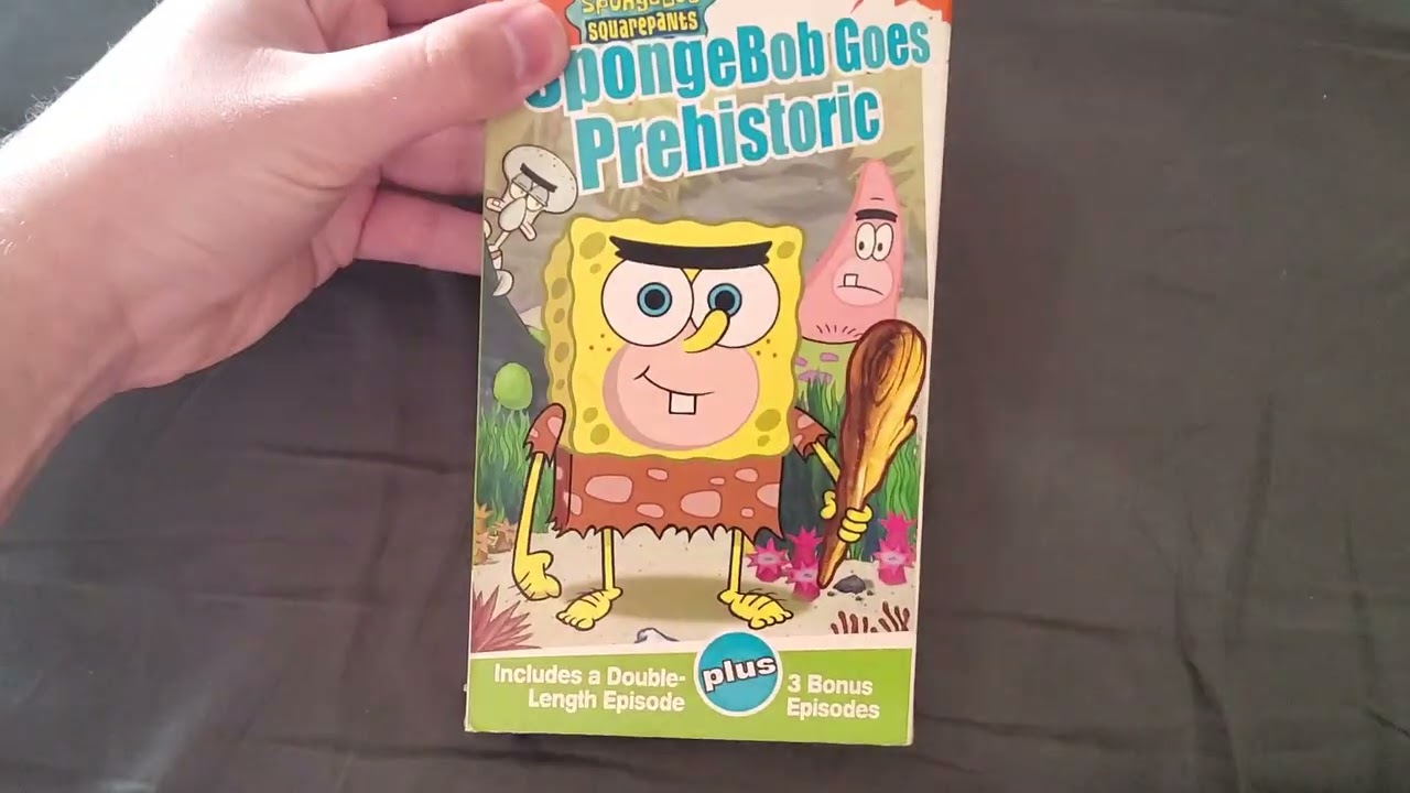 My SpongeBob SquarePants VHS Collection