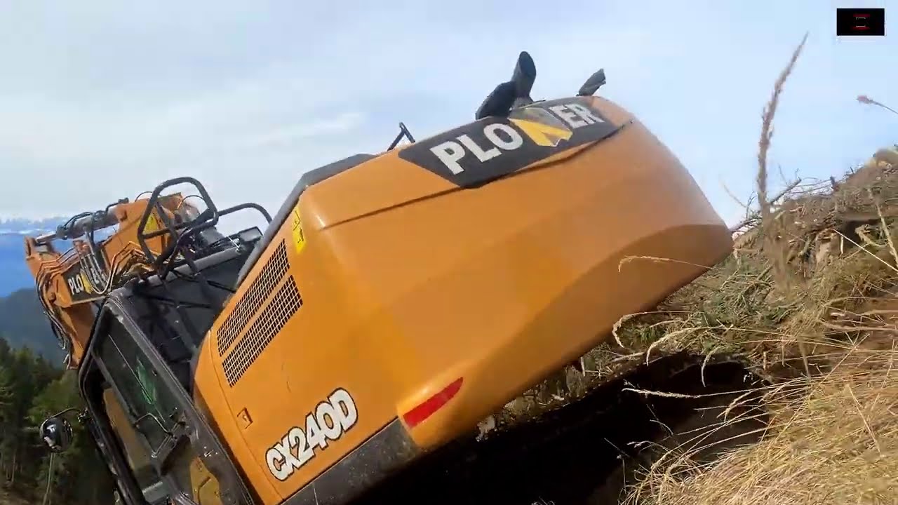 MS 500i und Case CX 240D auf Holzjagd