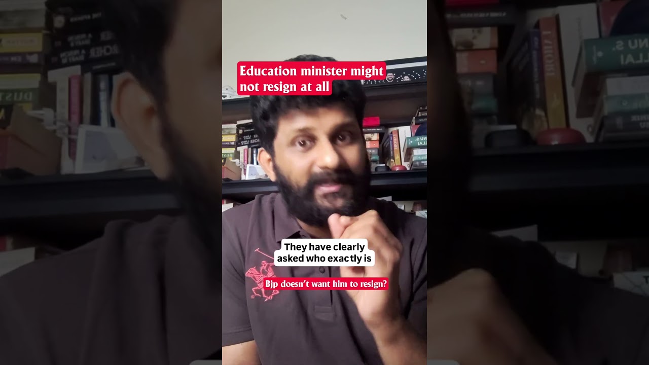 education minister might not resign