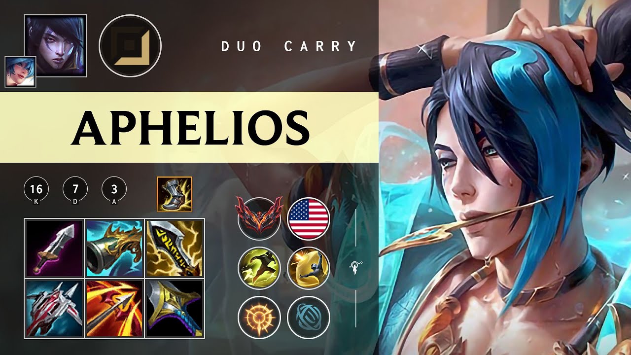 Aphelios ADC vs Ezreal - NA Grandmaster Patch 26.02