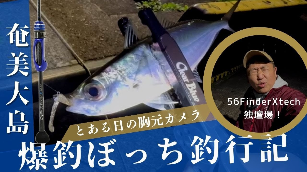 【奄美大島】ドンピシャロッドで爆釣！ぼっち釣行記