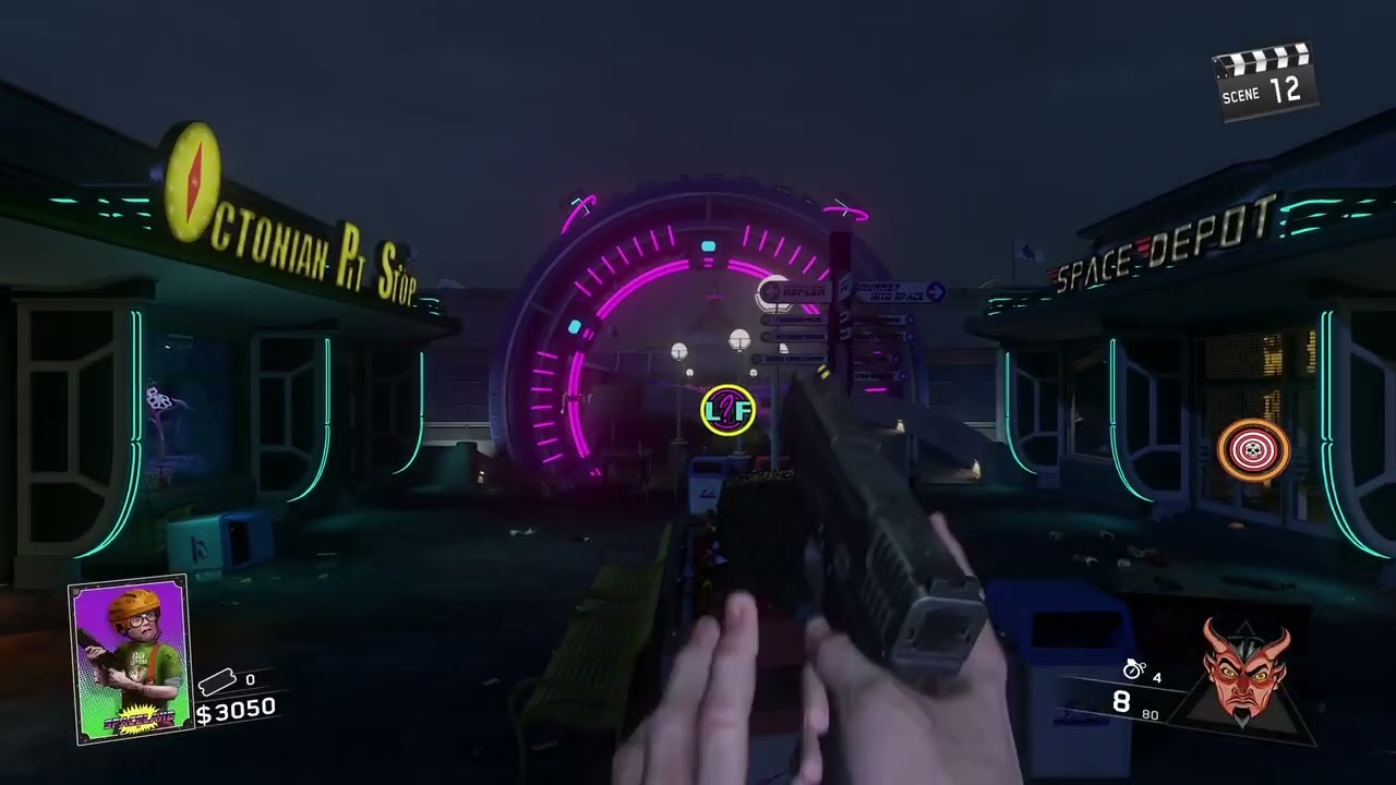 COD Infinite Warfare Zombies In Spaceland Brute Boss Fight (Feat. Zombie Clowns)