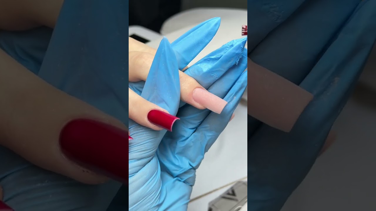 Толи коррекция, толи наращивание #наращиваниеногтей #nails #маникюр #nailart 