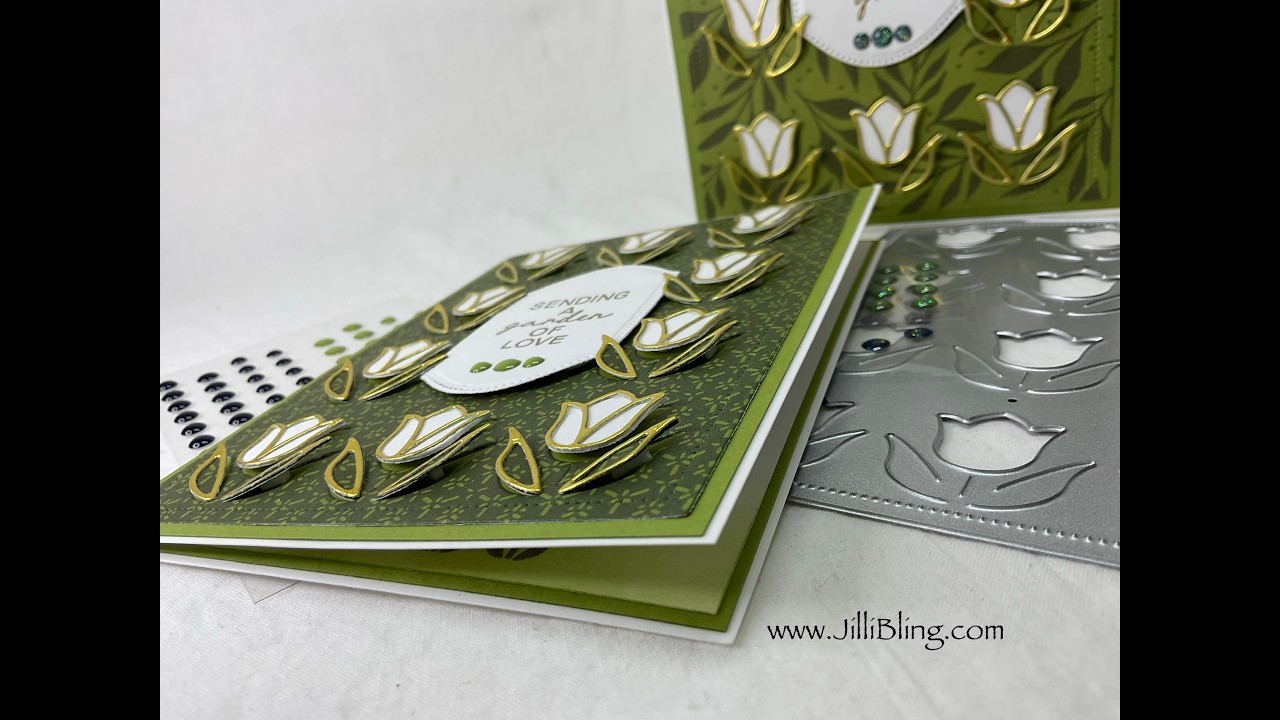 Stampin Up Sunshine & Tulips - February Project
