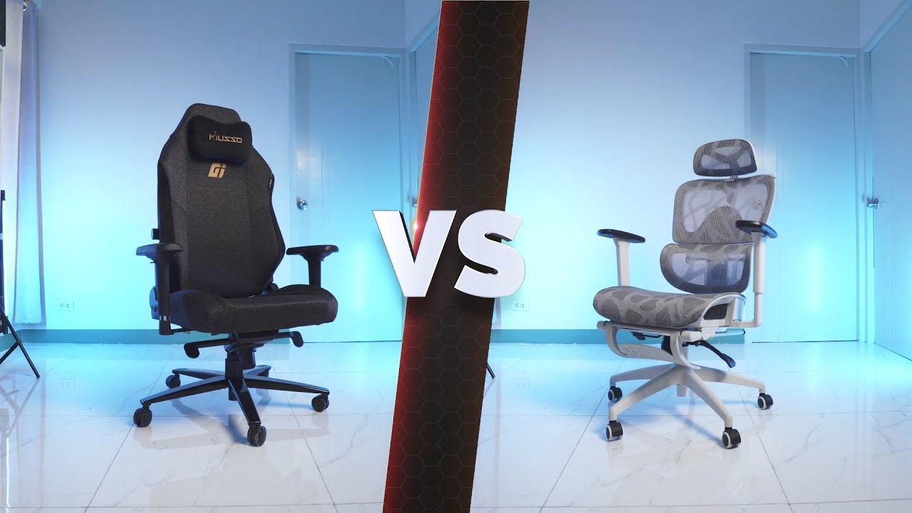 Ergo Chair vs Gaming Chair? MUSSO E600 Ergo Chair Review
