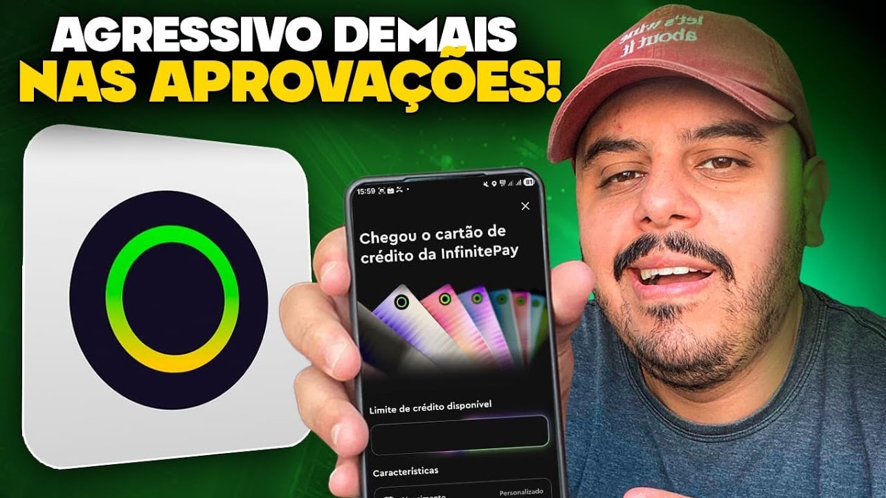 😱 QUE AGRESSIVIDADE! Novo CART&Atilde;O DE CR&Eacute;DITO InfinitePay e PIX PARCELADO que Aprova Negativados! 