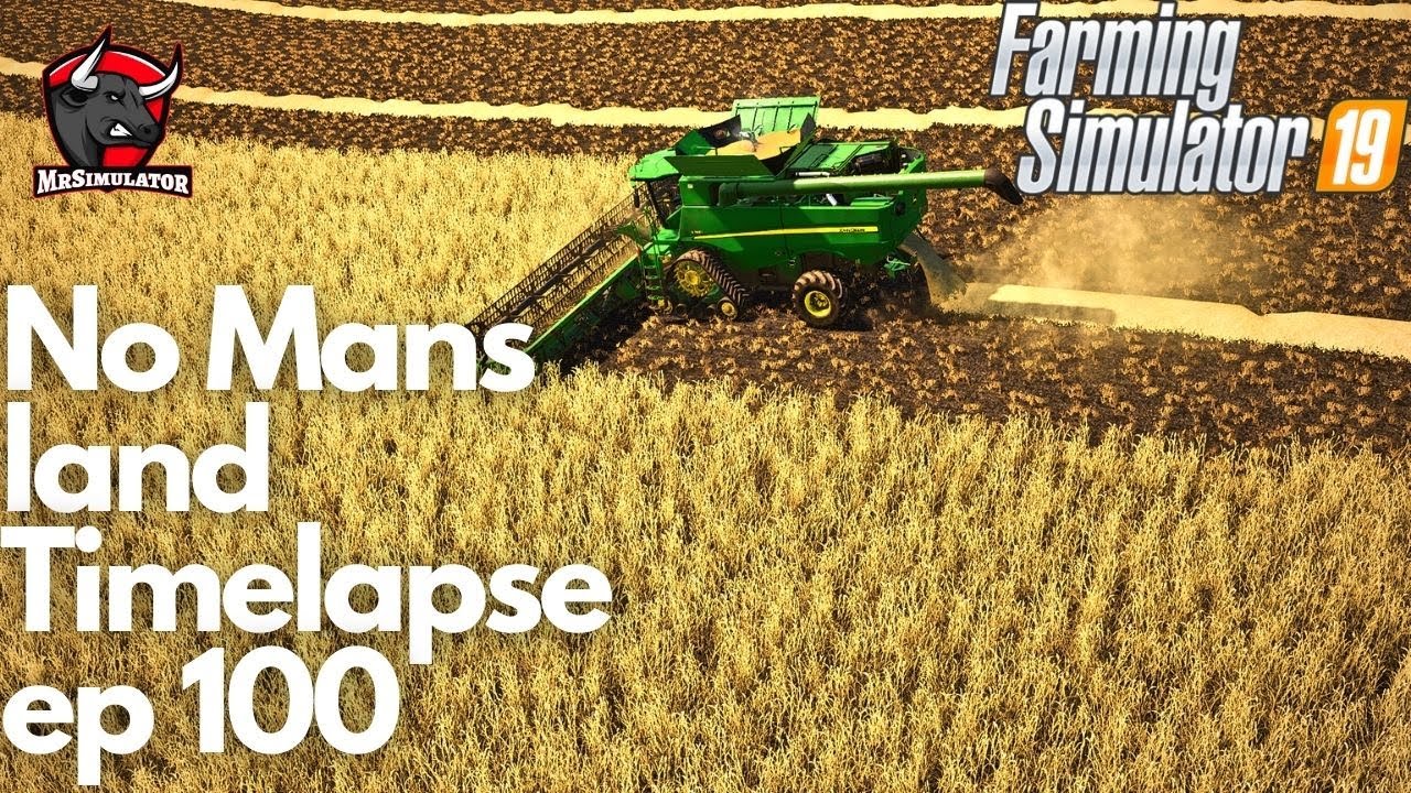 Episode 100! | No Mans land | Timelapse ep 100 | Farming Simulator 19