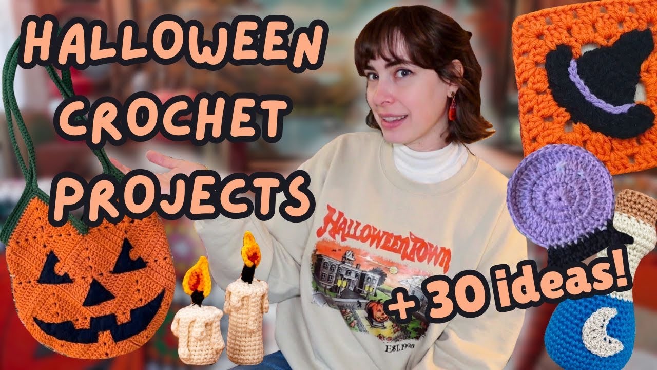 CROCHET HALLOWEEN PROJECTS! but make it WITCHY *over 30 ideas*
