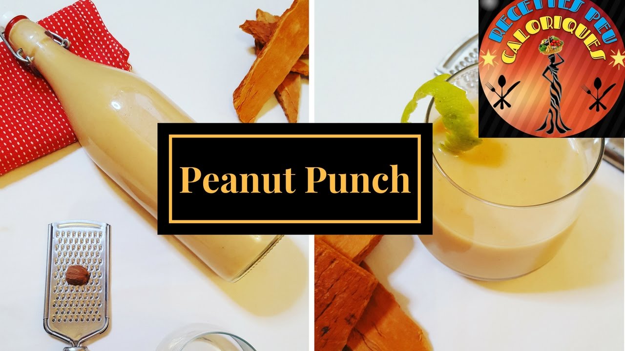 How to | Recette Punch Cacahuètes Antillais | Caribbean Peanut Punch 1