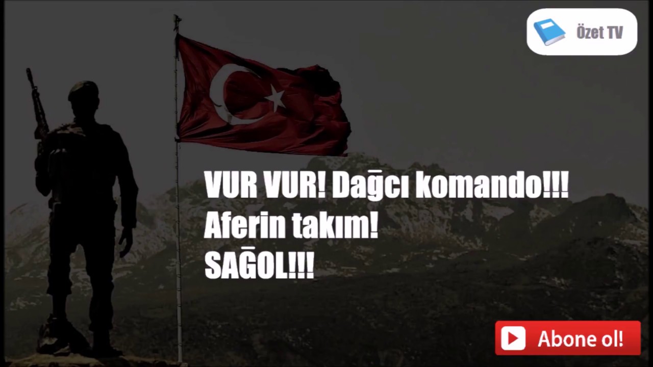 Komando Marşı - Bir Kar Yağar İnce İnce (Sözleriyle)