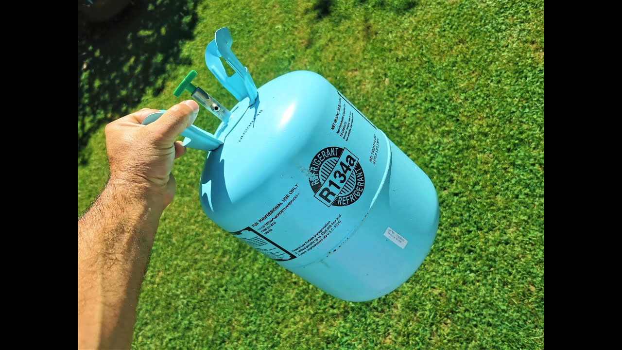 Empty Freon Tank ??? Do Not Throw Away your Empty Freon Cylinder Tank / Smart Recycling