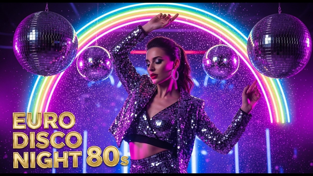 Midnight Retro Eurodance – 80s Disco Synthwave Party Mix
