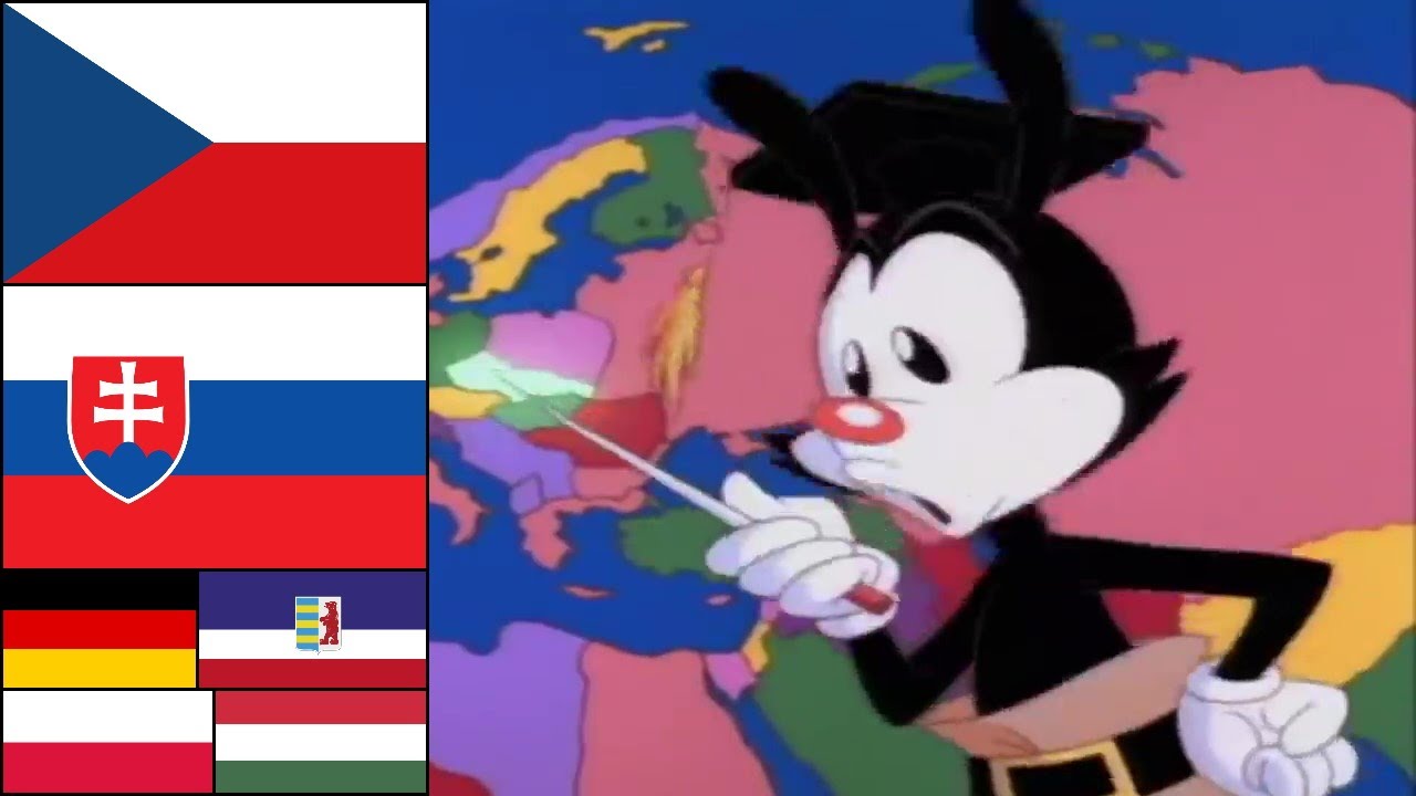 Yakko's World - Languages of Czechoslovakia in 1930