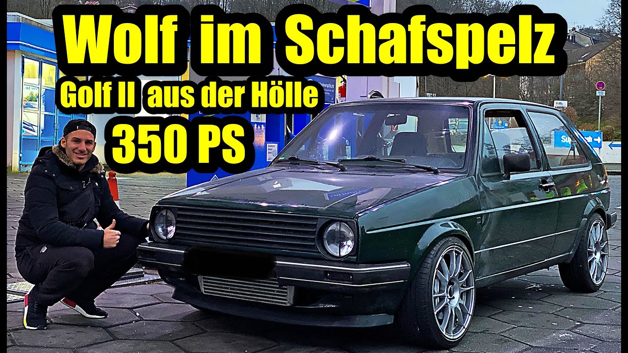 VOLLGAS Probefahrt im Golf 2 VR6 Turbo mit c.a 350 PS