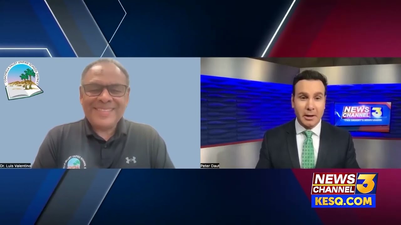 News Channel 3 goes in-depth: CVUSD Superintendent Dr. Luis Valentino