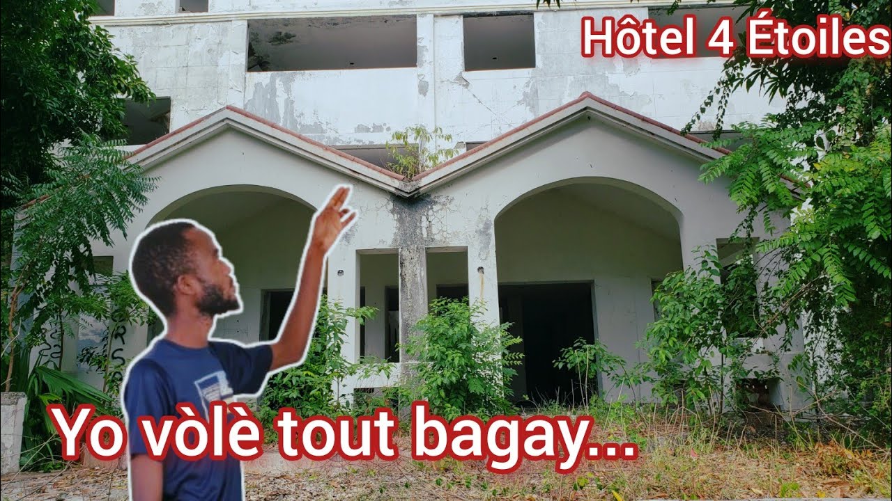 Vin dekouvri yon bèl Hôtel🏨 ki abandone depi 2004 nan Cayes Jacmel. Le Murail Hôtel | @SEexplorer
