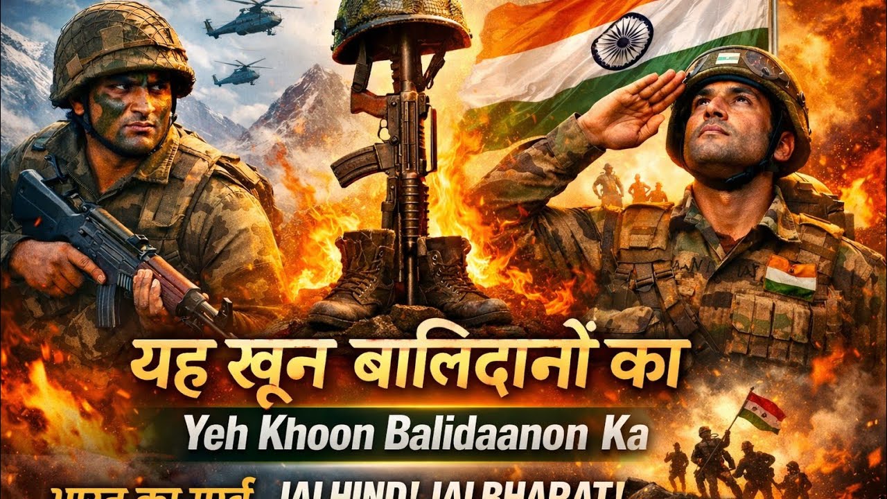 Bharat Ke Veer Jawano Ka (Indian Army's Patriotic Anthem 2026 Song) Jay Hind Jay Bharat 