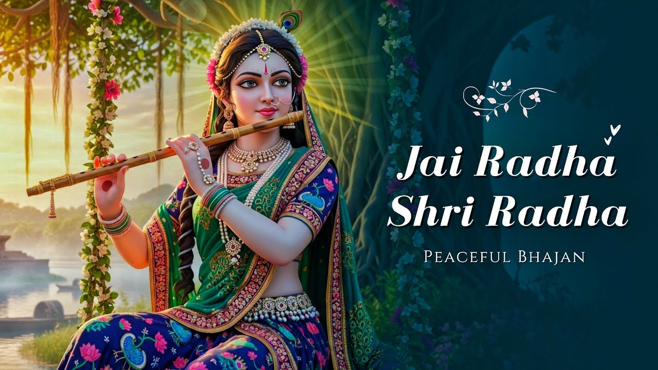 🌼 Peaceful Jai Radha Shri Radha Bhajans 2025 | Divine Nonstop Krishna Bhakti Songs | Peacful Bhajan